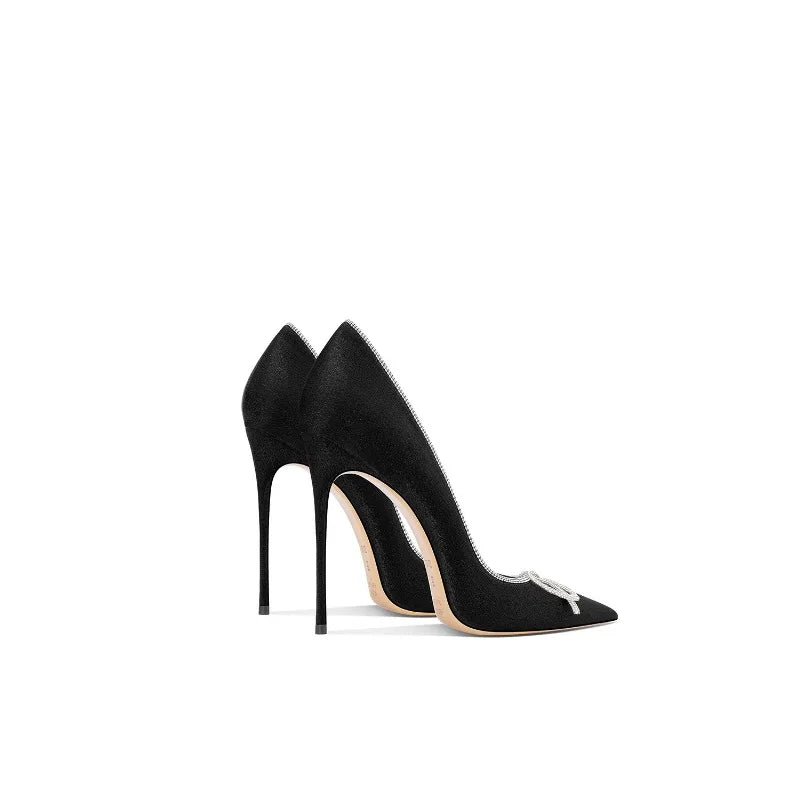 The Noir Bow Stiletto