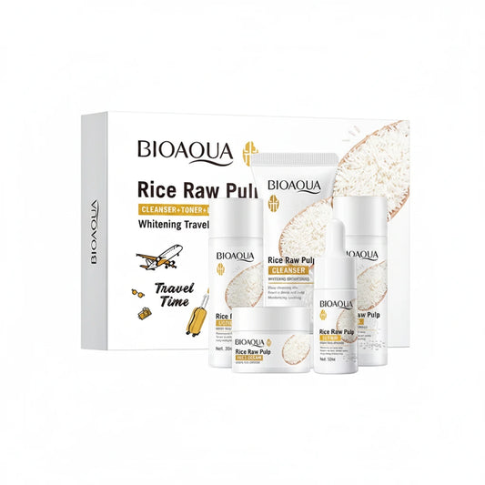 The Rice Ritual Skincare Collection ~ Bioaqua Full Routine & Cleansing Soap
