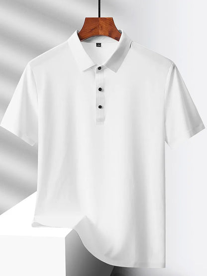 Men’s Casual Office  Shirt – Short Sleeve Stretch Fit