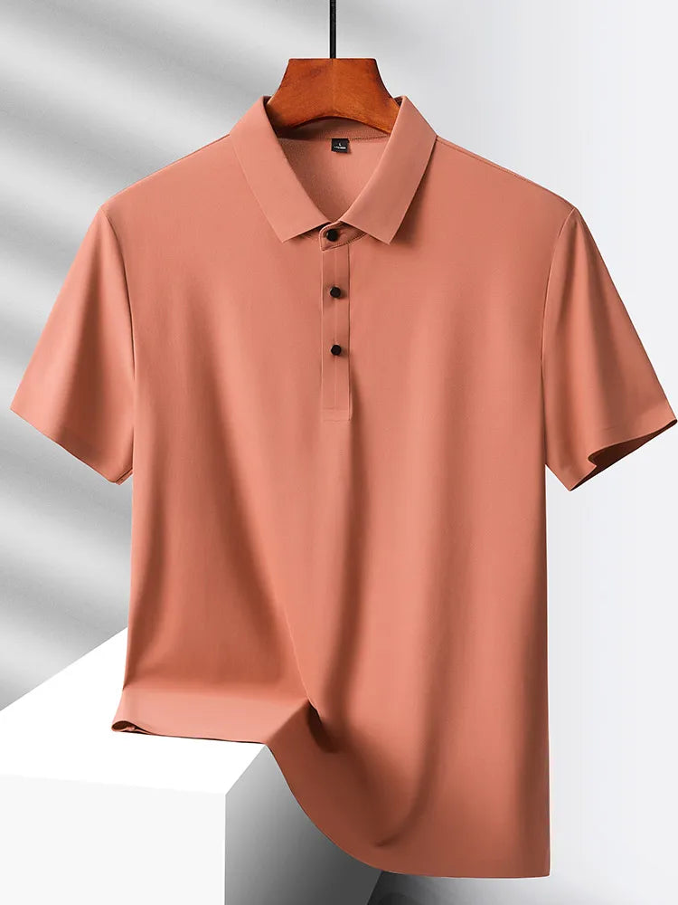 Men’s Casual Office  Shirt – Short Sleeve Stretch Fit