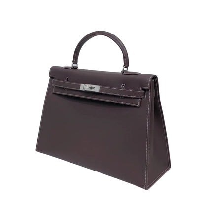 Premium Cowhide Leather Handbag – Quiet Luxury Icon Bag