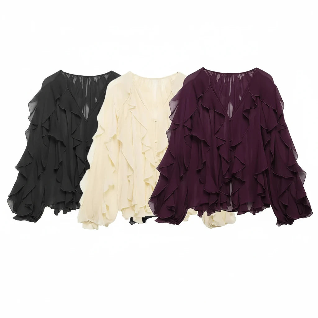 The Ruffle Bloom Blouse