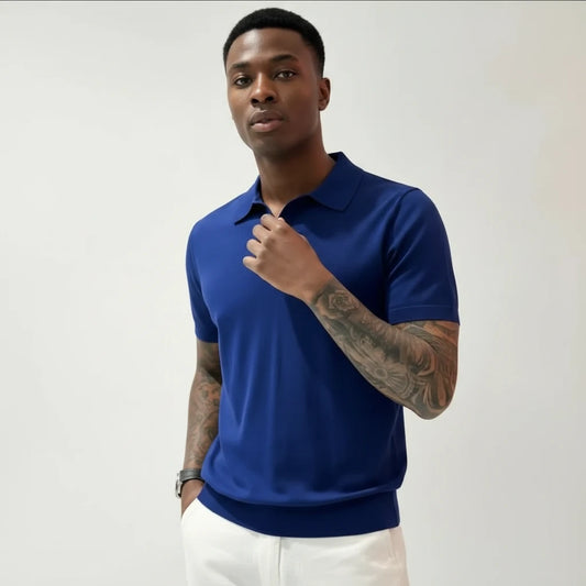 The Luxe Knit Polo