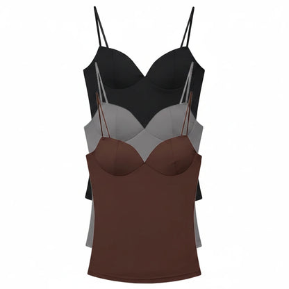 The Bordeaux Bustier Cami