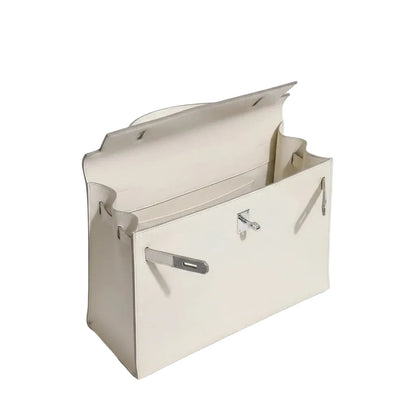 Premium Cowhide Leather Handbag – Quiet Luxury Icon Bag