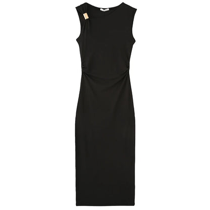 The Noir Corset Maxi Dress