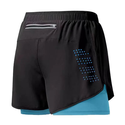 Men's Double-Layer Running Shorts – Premium Quick-Dry