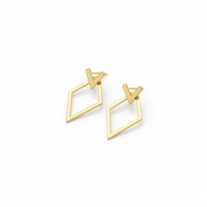 The Geometry Stud Earrings