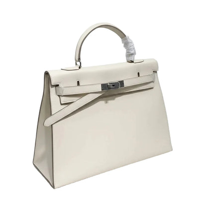 Premium Cowhide Leather Handbag – Quiet Luxury Icon Bag