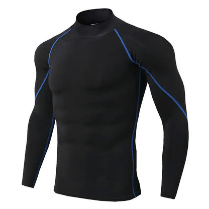 Men's Long Sleeve Compression Tee – Quick-Dry Performance Fit