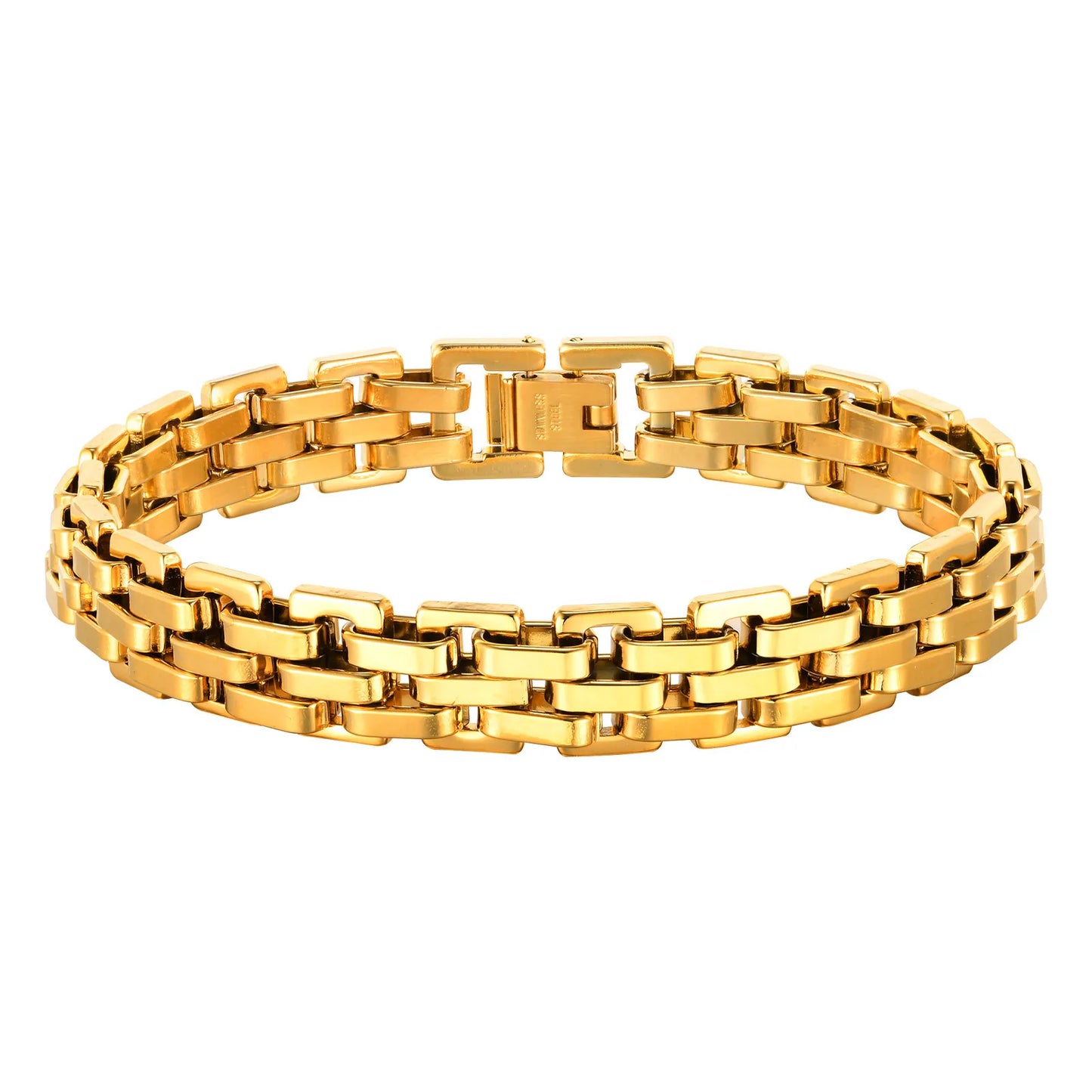 The Obsidian Link Bracelet