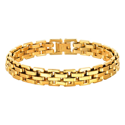 The Obsidian Link Bracelet