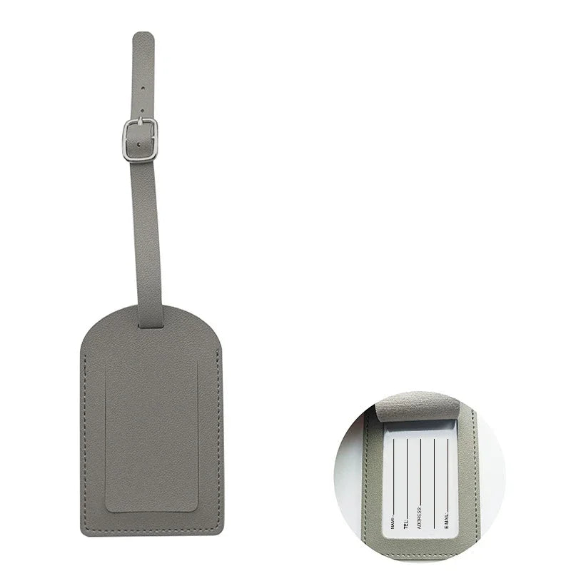 The Leather Luggage Tag