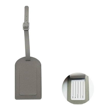 The Leather Luggage Tag