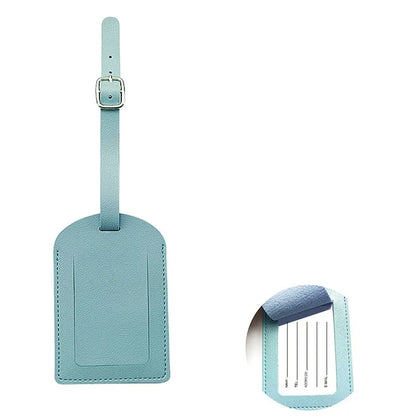 The Leather Luggage Tag