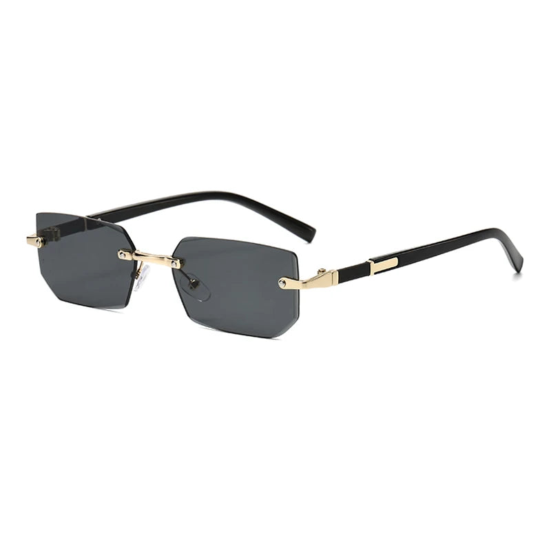 The Rimless Rectangle Sunglasses