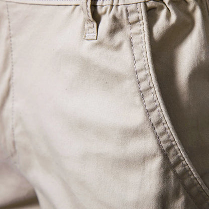 Men’s Casual Khaki Summer Shorts