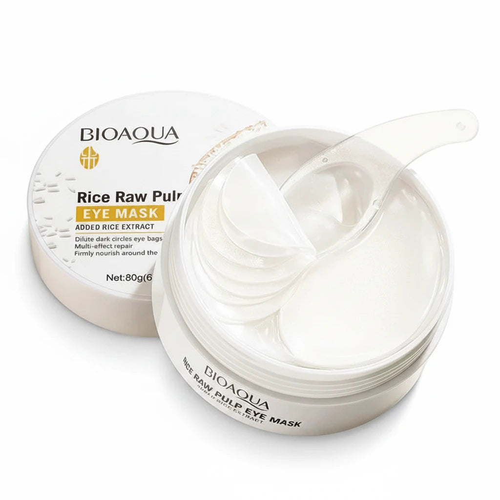 The Rice Pulp Eye Mask ~Bioaqua Brightening Eye Collection