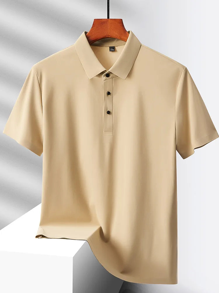Men’s Casual Office  Shirt – Short Sleeve Stretch Fit