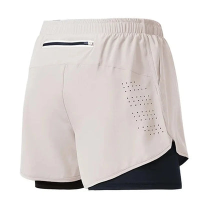 Men's Double-Layer Running Shorts – Premium Quick-Dry