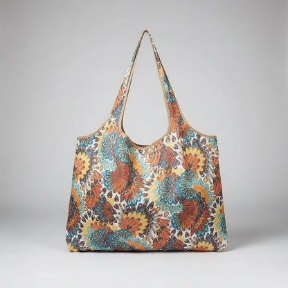 Floral Casual Shoulder Tote Bag for Women