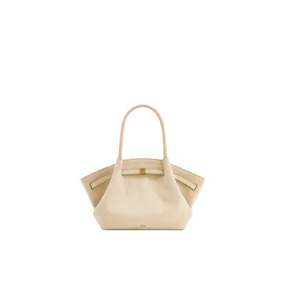 Minimalist PU Leather Mini Tote Handbag – Structured Everyday Fashion Bag