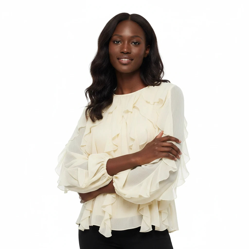 The Ruffle Bloom Blouse