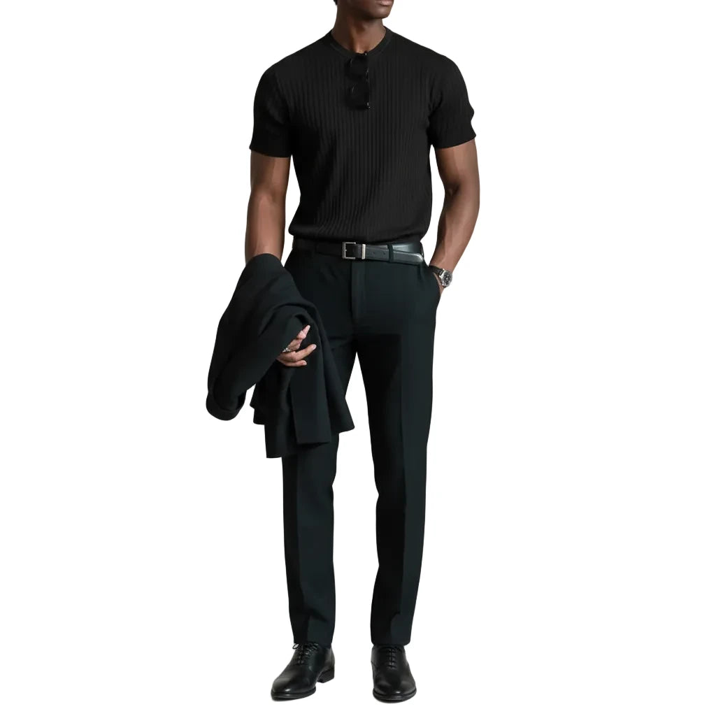 Minimal Knit T-Shirt