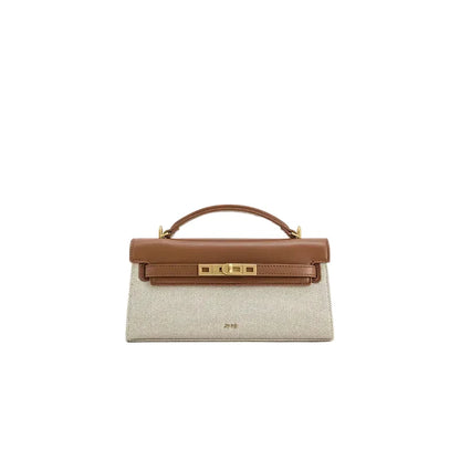 Structured Mini  Leather Handbag – Modern Minimalist Everyday Bag