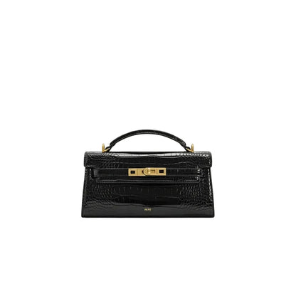 Structured Mini  Leather Handbag – Modern Minimalist Everyday Bag