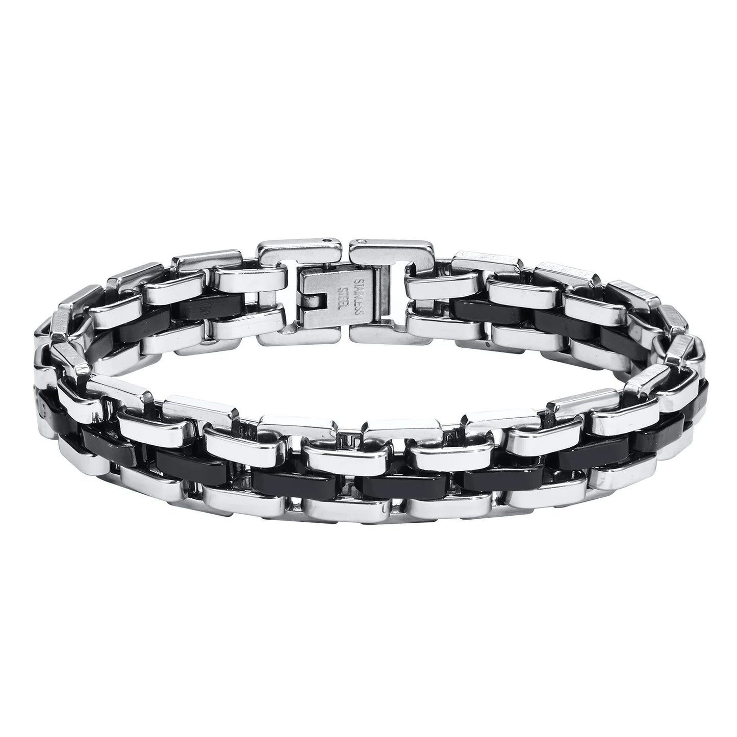 The Obsidian Link Bracelet