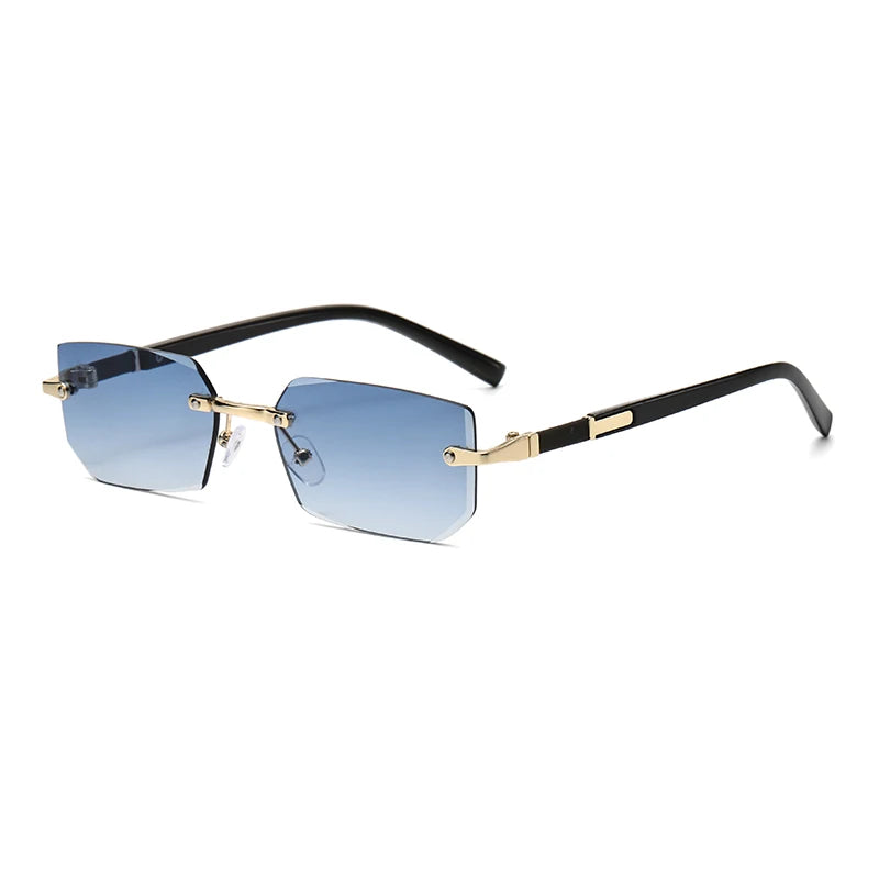 The Rimless Rectangle Sunglasses